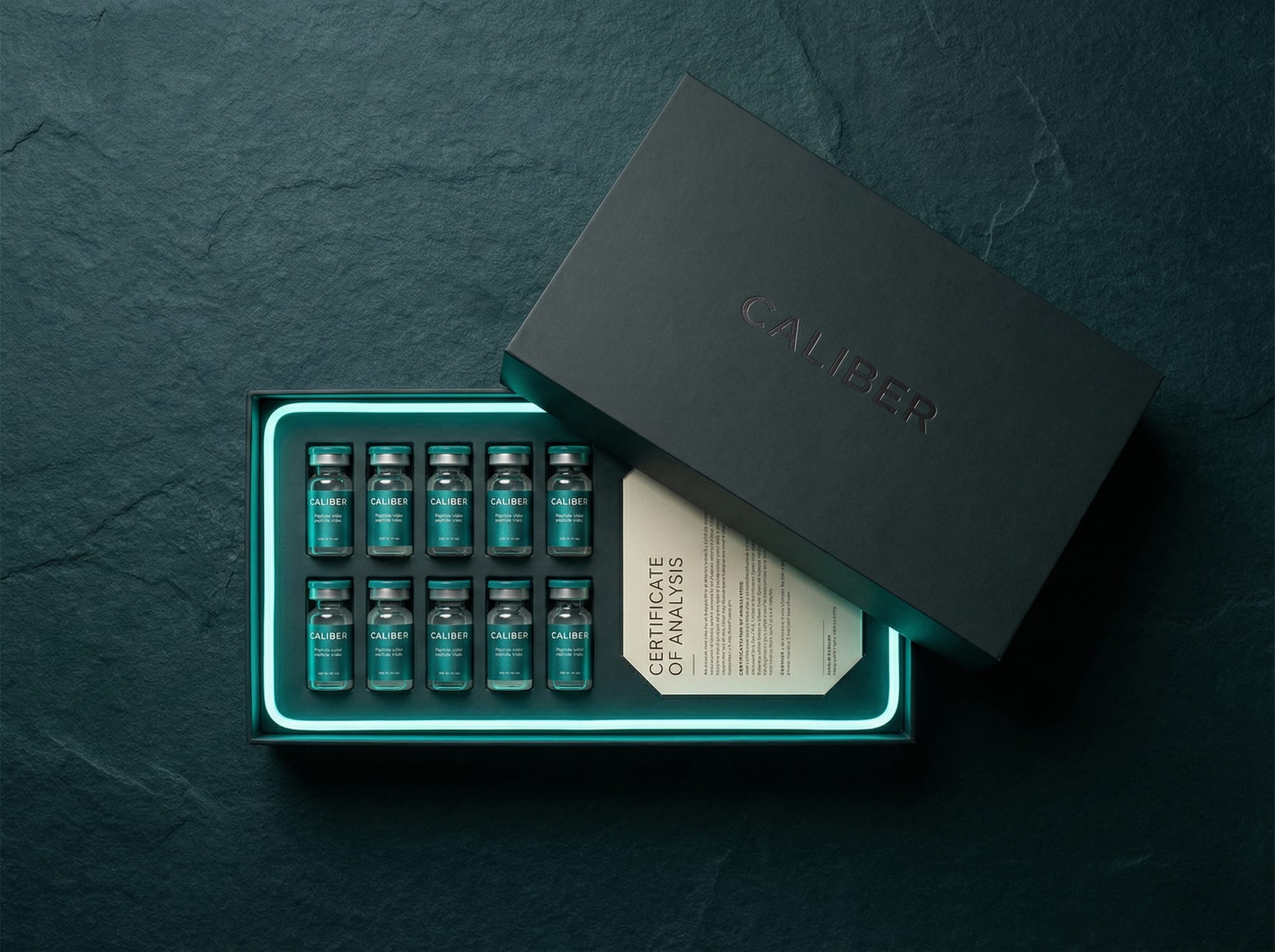 Caliber Protocol Box with 10 vials